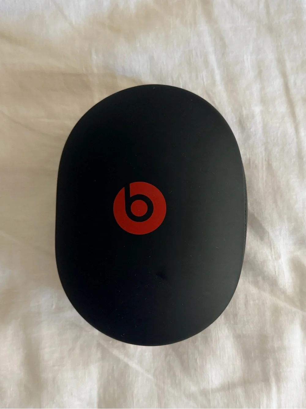 Beats Headphones in Matte Black with Red Logo Studio3